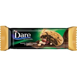 Ciastka kakaowe z pastą ze słonecznika Dare 105 g