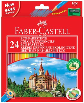 Kredki ZAMEK 24kolory FC111224/120124 op.kartonowe FABER-CASTELL