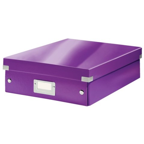 Pudełko z przegródkami LEITZ C&S duże fioletowe 60580062