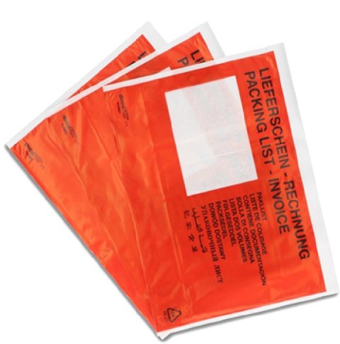 Koperty Kurierskie C5, transparentne czerwony nadruk, (500 szt.) PRZYLGI ikk240165bred EMERSON