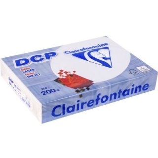 Papier xero satynowy A4/200g DCP biały 1807 250ark Clairefontaine
