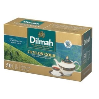 Herbata DILMAH CEYLON GOLD 50szt x2g saszetki czarna