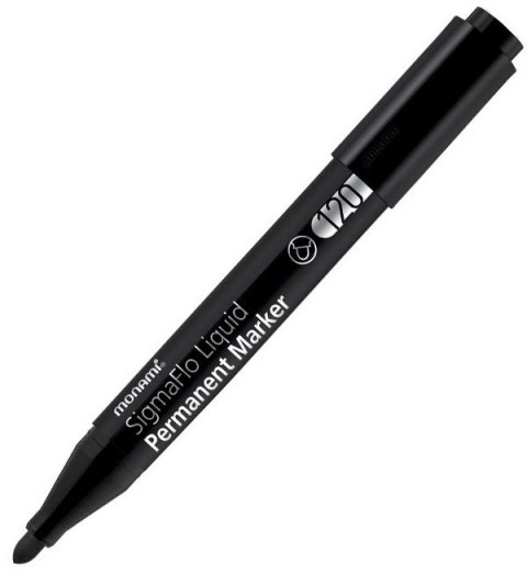 Marker permanentny SigmaFlo B 120 czarny 160-2445 MonAmi