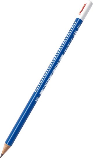 Ołówek drewniany trójkątny CB60T 2B PENTEL
