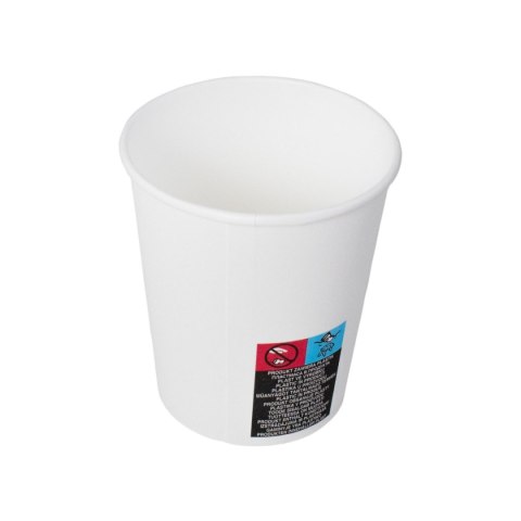 Kubek papierowy biały 250ml (50szt) 27250 GM8OZCARB1