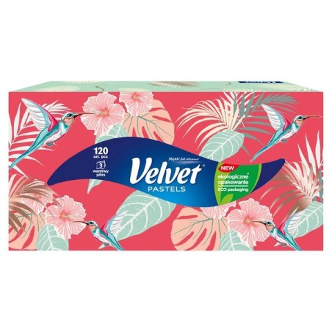 Chusteczki VELVET ART mix (120sztuk) VELVET
