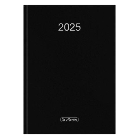 Kalendarz Dzienny Szefa A5 Czarny 2025 Herlitz 9501612