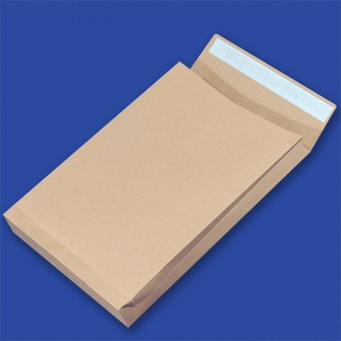 Koperty E4 HK brązowe 150g RBD (25szt.) NC z rozszerzanymi bokami 41833077