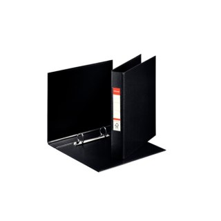 Segregator Esselte A5 z 2 kółkami, grzbiet 40 mm, czarny, 47687