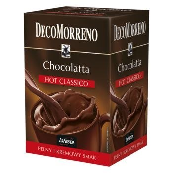 Czekolada do picia DECOMORRENO HOT CLASSICO 20szt x 25g La Festa