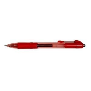 Pióro żelowe automatyczne AH-806 czerwony 166002 Leviatan