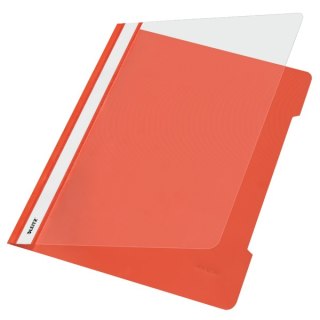Skoroszyt sztywny A4 Leitz, ciemnoczerwony opakowanie 25 szt. 41910025