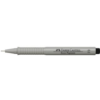 CIENKOPIS ECCO PIGMENT 0,1MM CZARNY FABER-CASTELL 166199