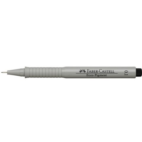 CIENKOPIS ECCO PIGMENT 0,1MM CZARNY FABER-CASTELL 166199