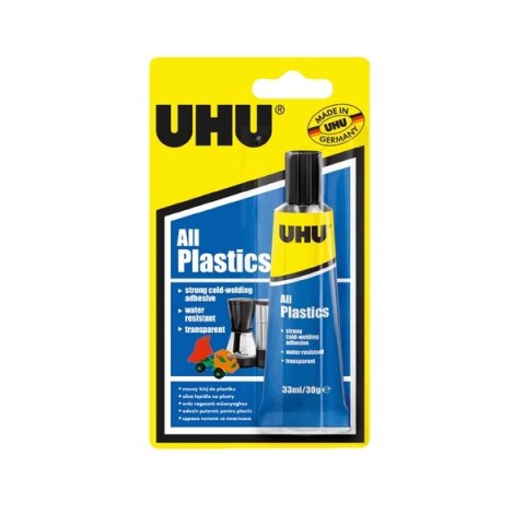 Klej UHU do plastików All Plastics 30g, U 37595 BK