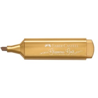 Zakreślacz 1546 metaliczny złoty Faber-Castell 154650 FC