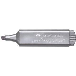 Zakreślacz 154661 METALICZNY SREBRNY FABER-CASTELL