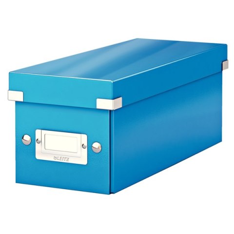Pudło LEITZ C&S na CD WOW niebieskie 60410036