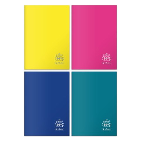 Zeszyt A5 60k. kratka eco PP colors 400197973 HERLITZ