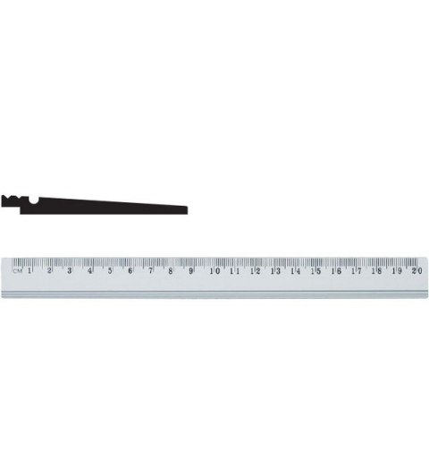 Linijka GR-119-20, aluminiowa, 20 cm GRAND 130-1504