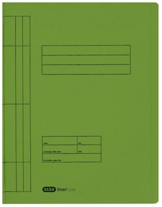 Skoroszyt kartonowy ELBA A4, zielony, 100090781