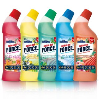 General Fresh Żel do WC ACTION FORCE Brzoskwiniowy1000 ml