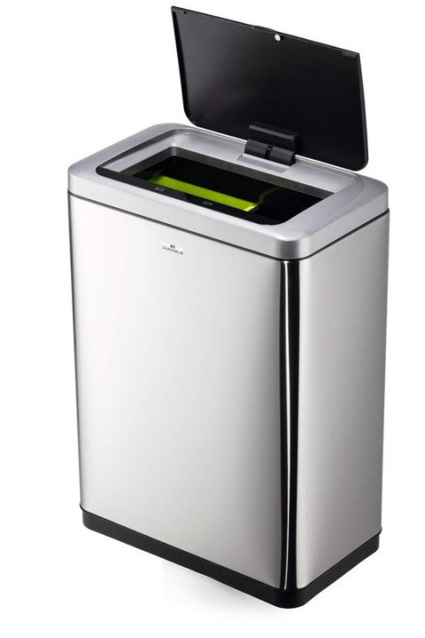Kosz na śmieci z czujnikiem ruchu NO TOUCH DUO, 2 x 20 l, Durable 342423