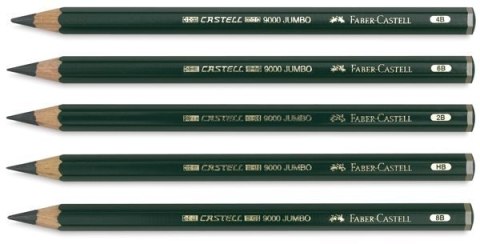 Ołówek CASTELL 9000 3H 119013 FABER-CASTELL