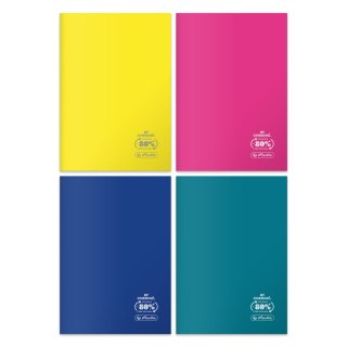 Zeszyt w linie eko PP colors A5 60 kartek, HERLITZ 400198108 HERLITZ