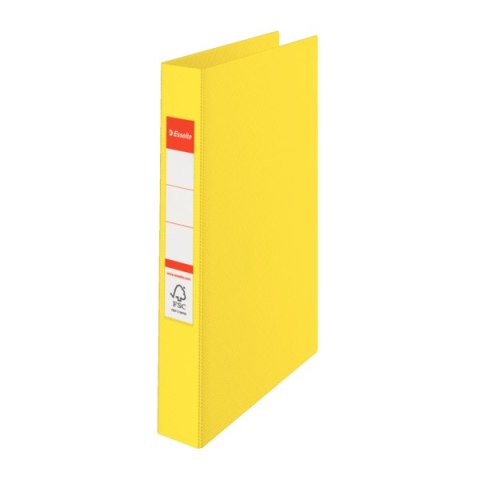 Segregator Esselte A4 z 2 kółkami, grzbiet 42 mm, żółty, 14450