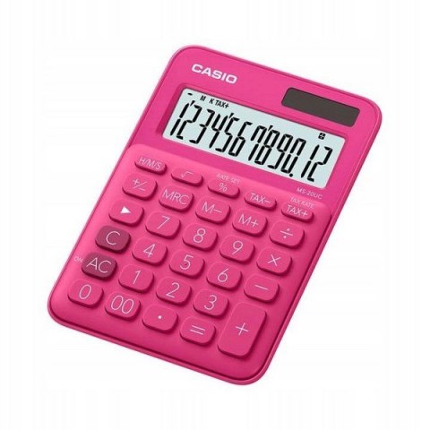 Kalkulator CASIO MS-20UC-RD BOX czerwony